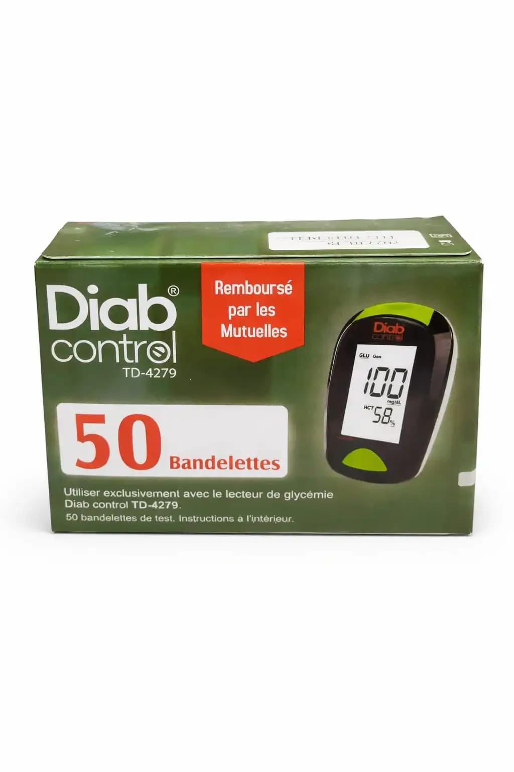 Bandelettes de glycémie Diab Control